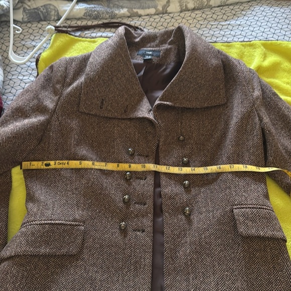 H&M herringbone wool jacket blazer 10 - Picture 14 of 14